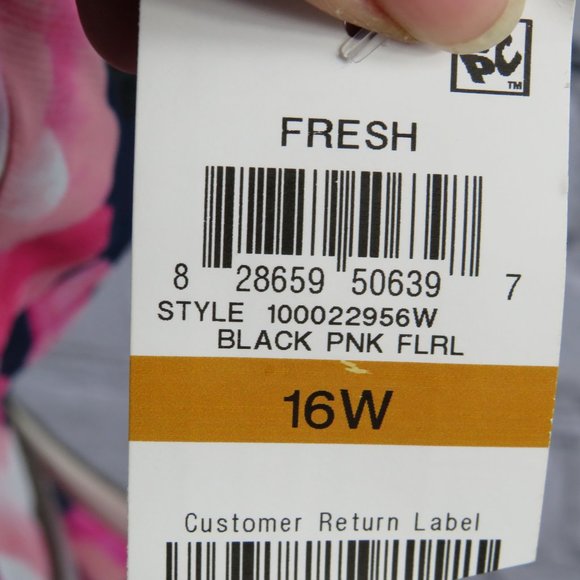 NWT - Women's Plus Floral Spring/Summer Maxi Dress - Picture 3 of 8